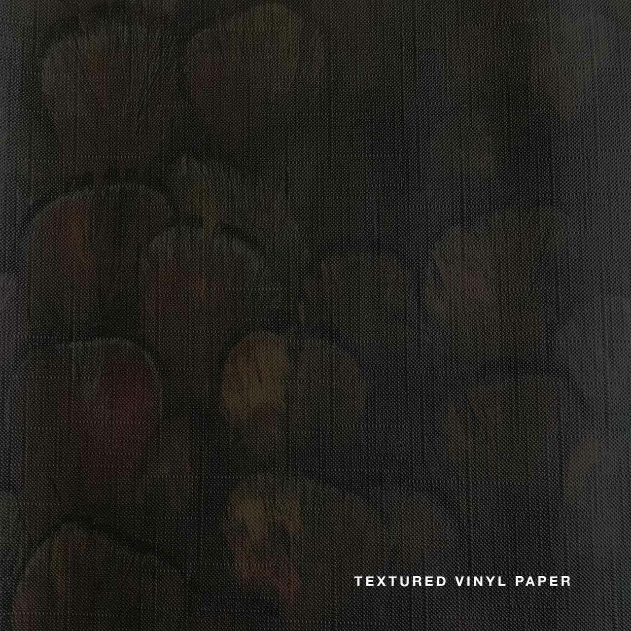 Mineheart Wallpaper Feather Pattern Dark Tapete A3 Muster