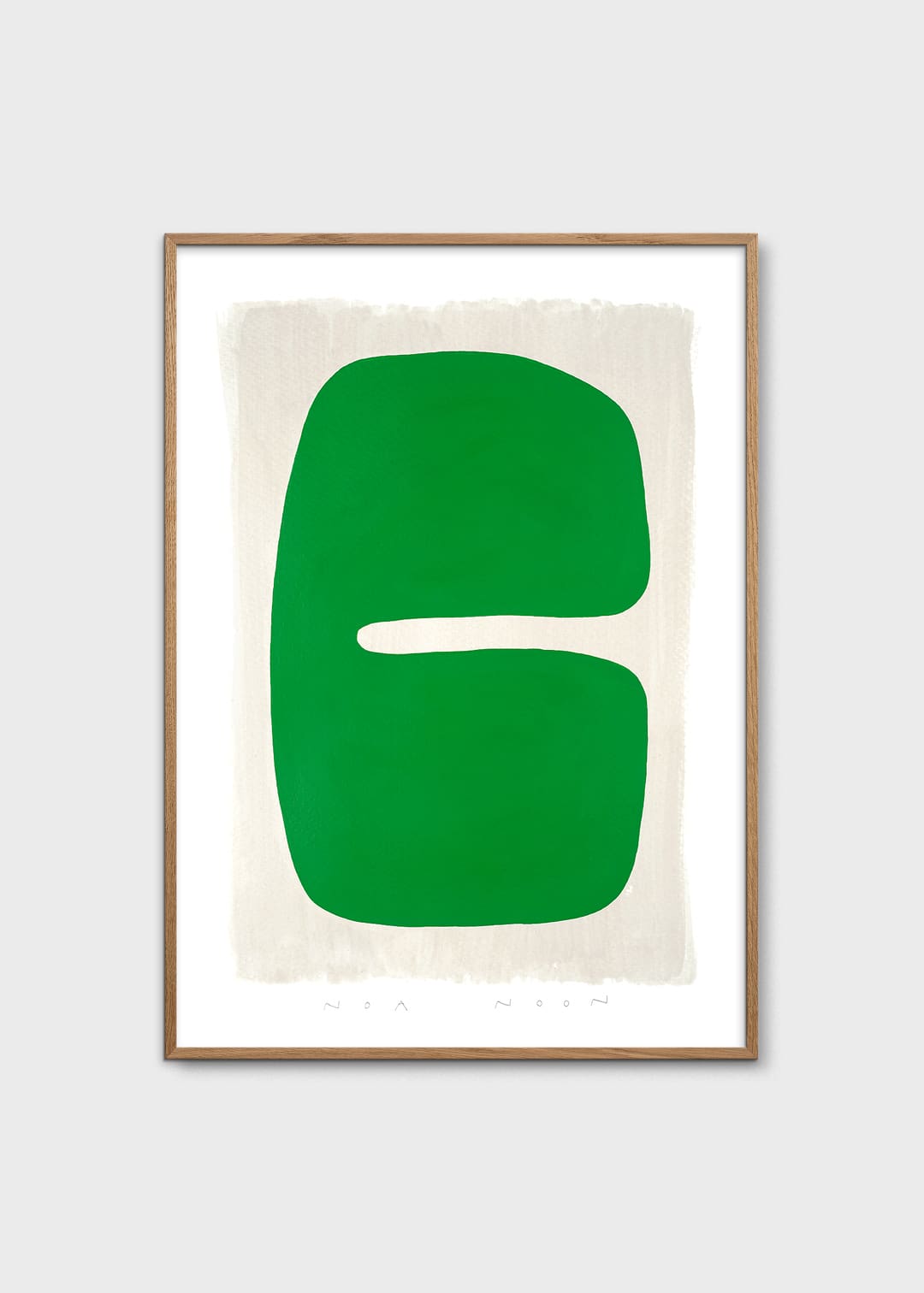 The Poster Club Art Prints Hommage au Vert Poster 30x40 cm grün