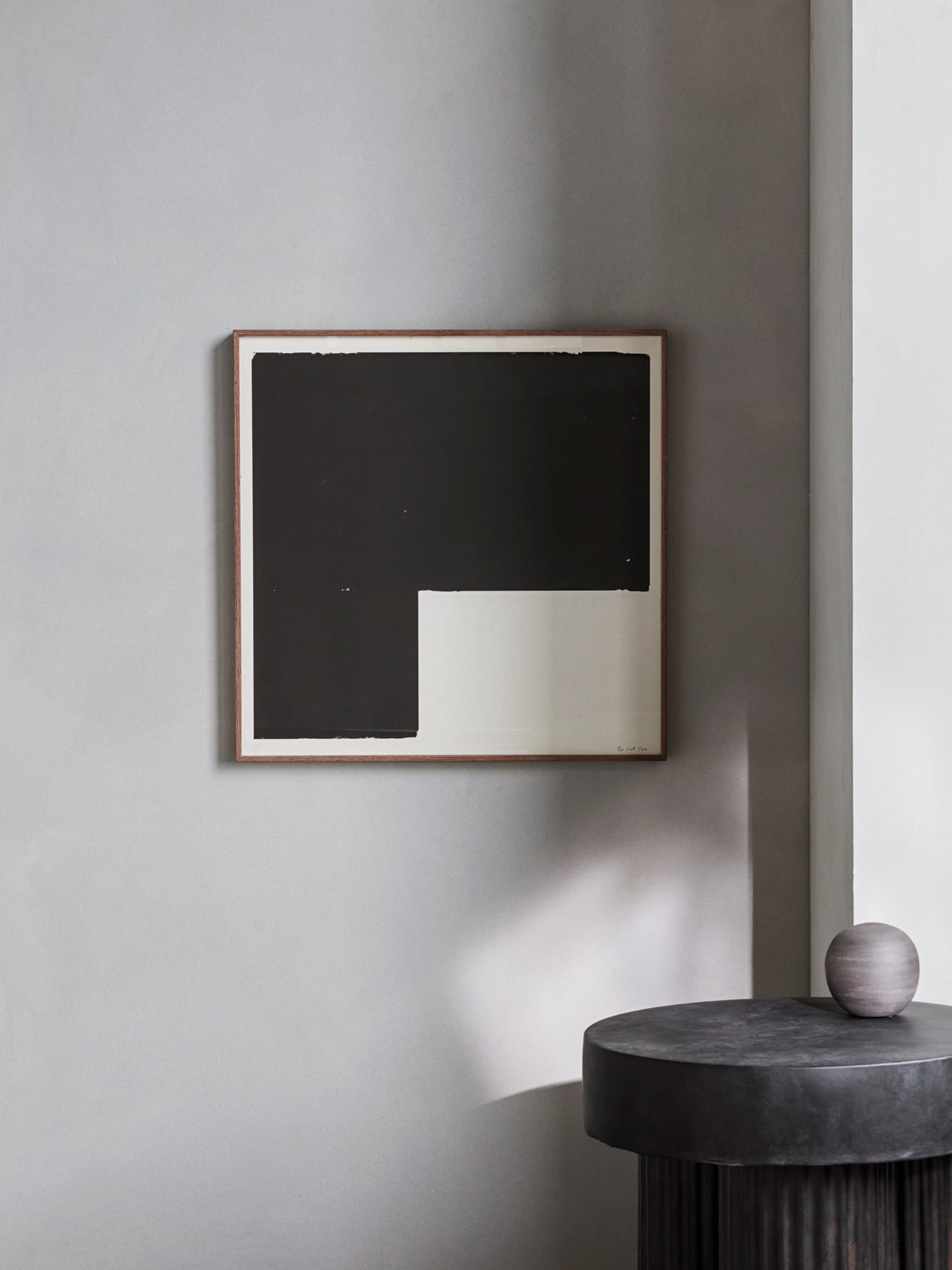 The Poster Club Wall Objects Black Object 01 Bild 50x50 schwarz
