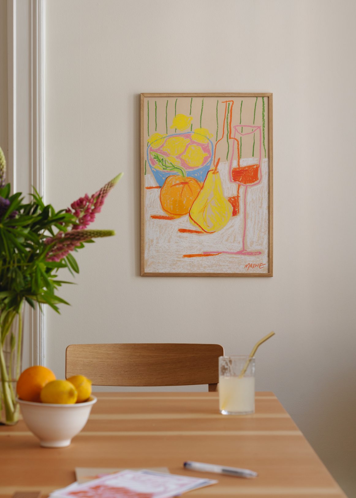 The Poster Club Late Afternoon Still Life Poster 30x40