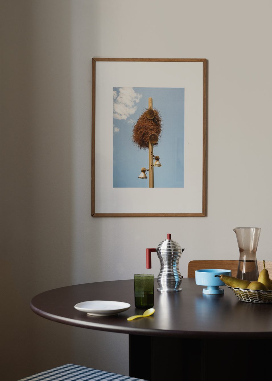 The Poster Club Art Prints A New Home Poster A4 blau Foto