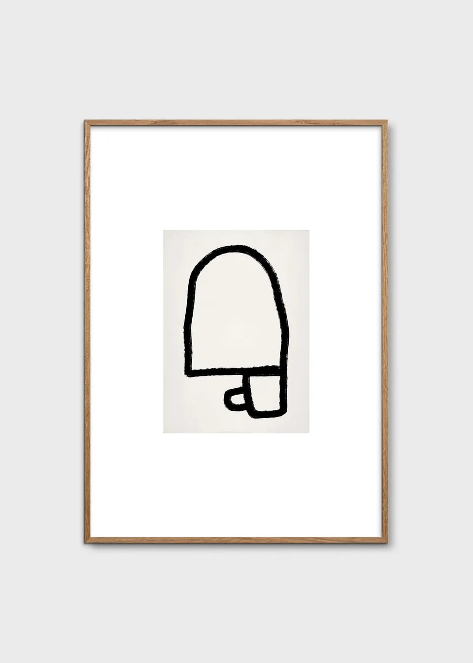 The Poster Club Abstract 833 Poster 50x70 cm beige