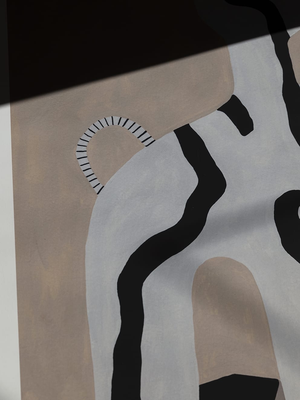 The Poster Club Art Prints Veins 01 Poster 30x40 cm schwarz