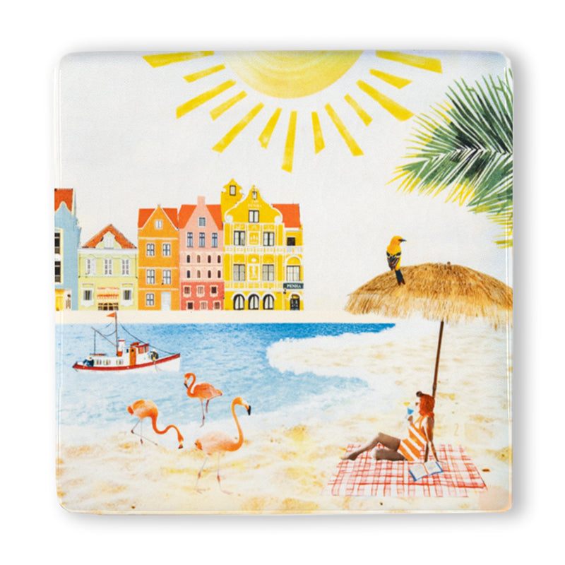 Storytiles Mini's Colorful Curaçao Wandfliese Mini Bunt