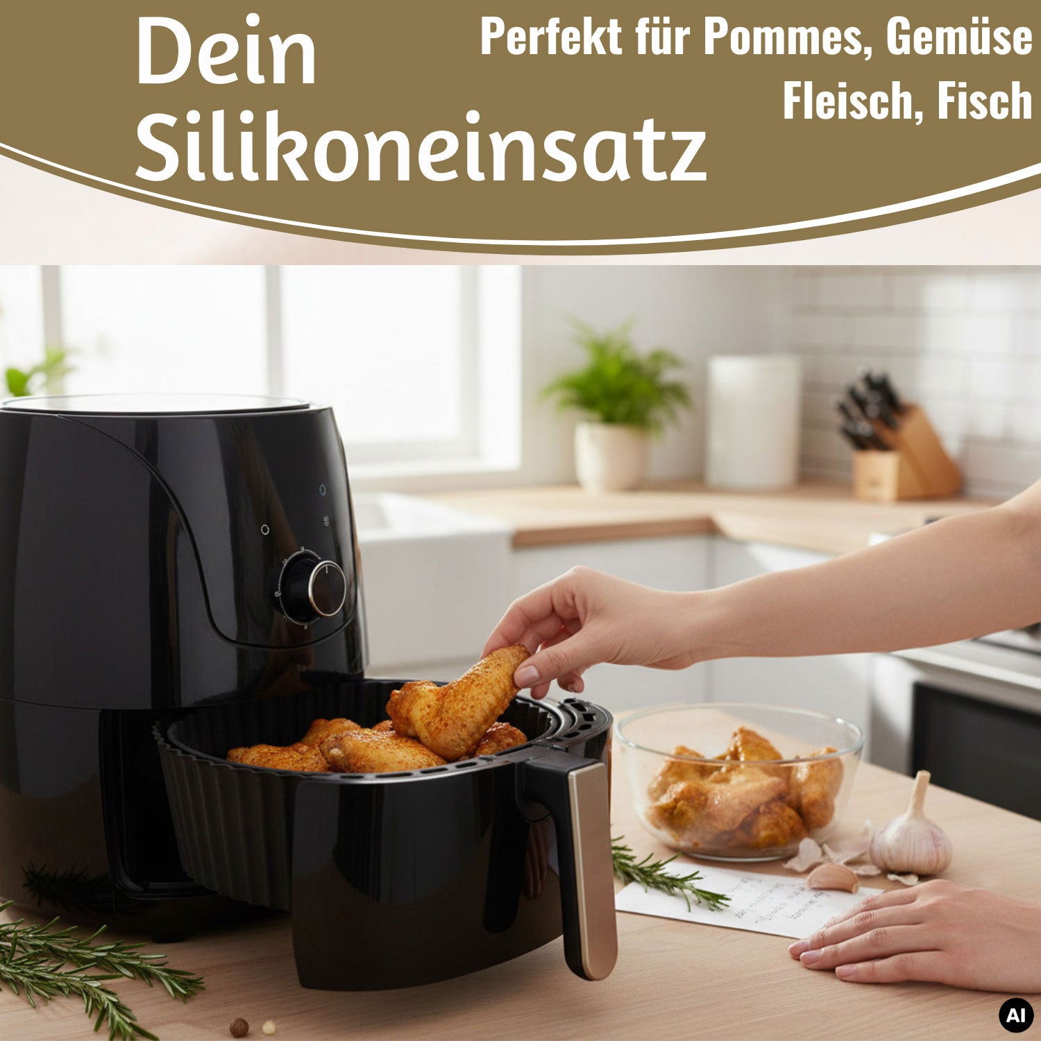 LS-LebenStil Küche & Haushalt Silikonform Rund 20cm 2er Set