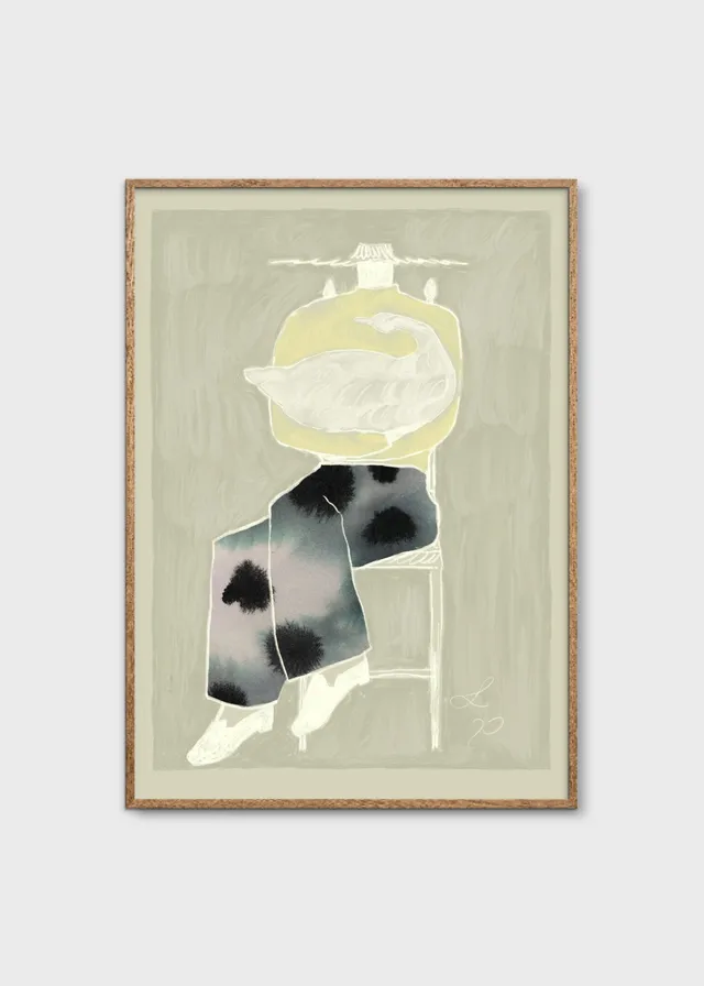The Poster Club Sam and Charlotte Poster 30x40 cm figurativ