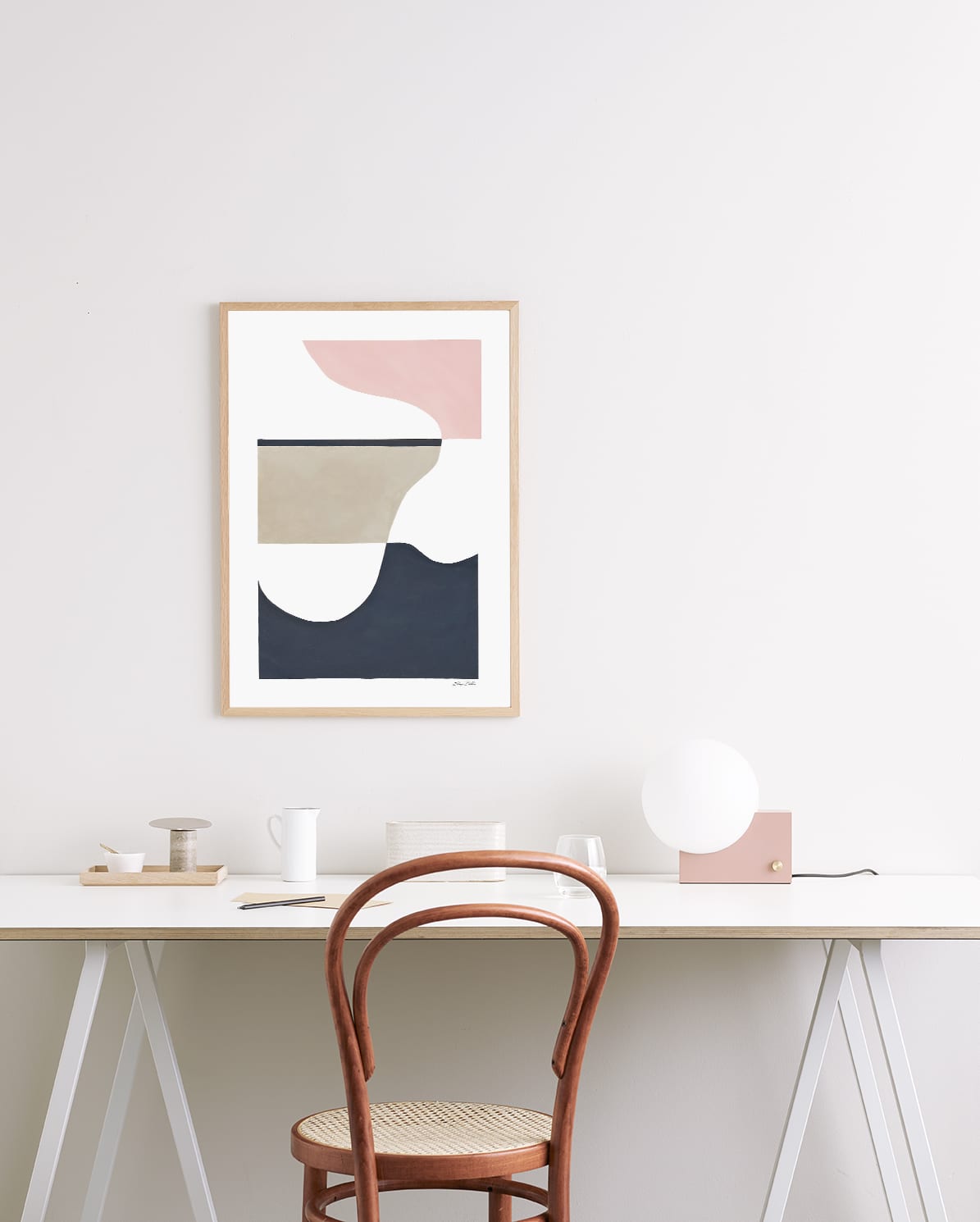 The Poster Club Art Prints Sensual Landscape Poster 30x40 beige