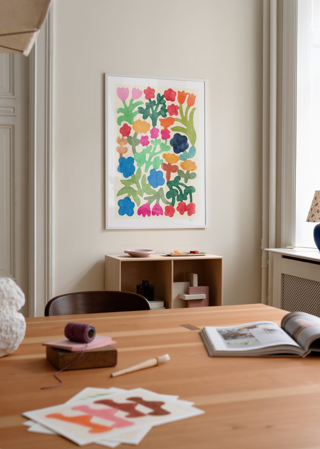 The Poster Club Art Prints Garden in Movement Poster A4 Botanik