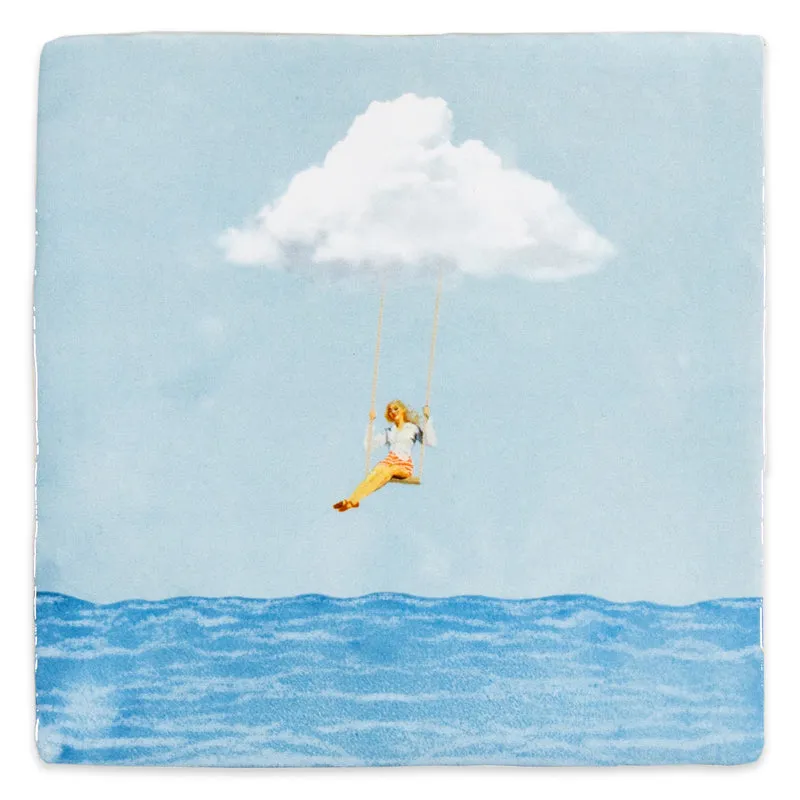 Storytiles Delft Blue Headspace Wandfliese S 10x10 cm Meer