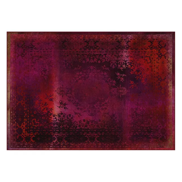 Mineheart Kashan Remix Red Teppich Rot 400x281 cm