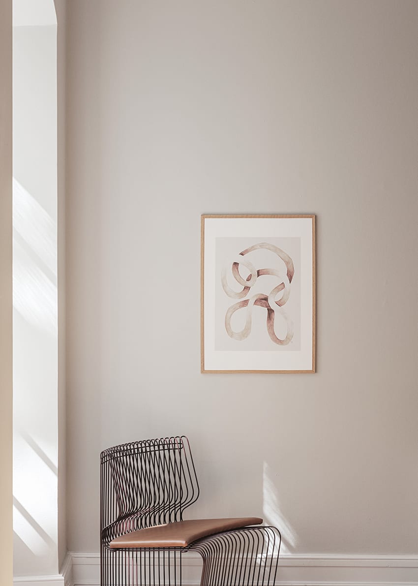 The Poster Club Mekong Forever Poster 30x40 cm beige