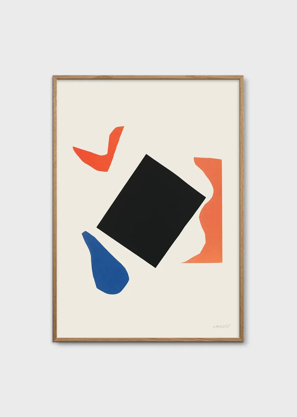 The Poster Club Art Prints August Kunstdruck 30x40 geometrisch