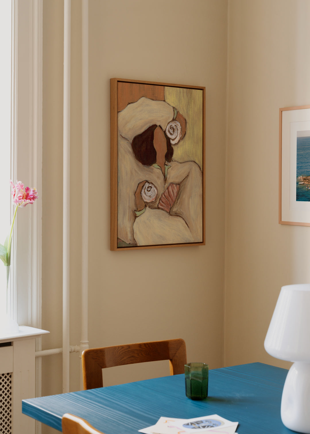 The Poster Club Art Prints Collected Shells Leinwand 30x40 beige