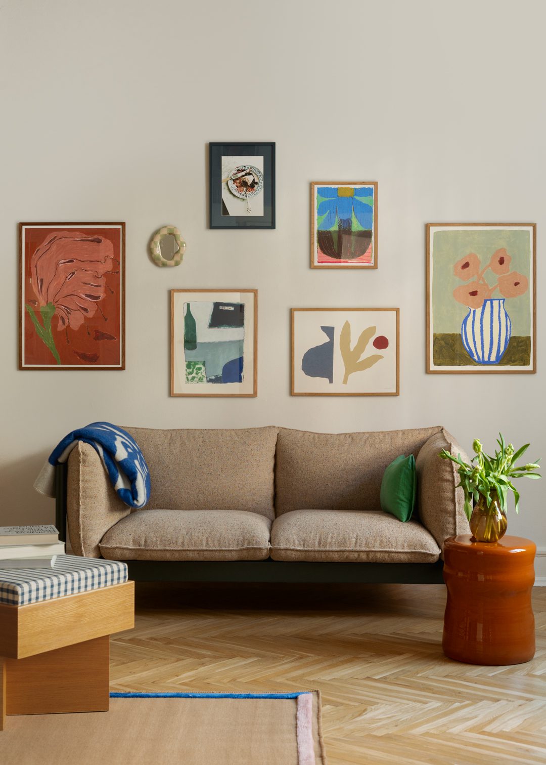 The Poster Club Curated Art Walls Edit No. 090 Bilderwand Spiegel