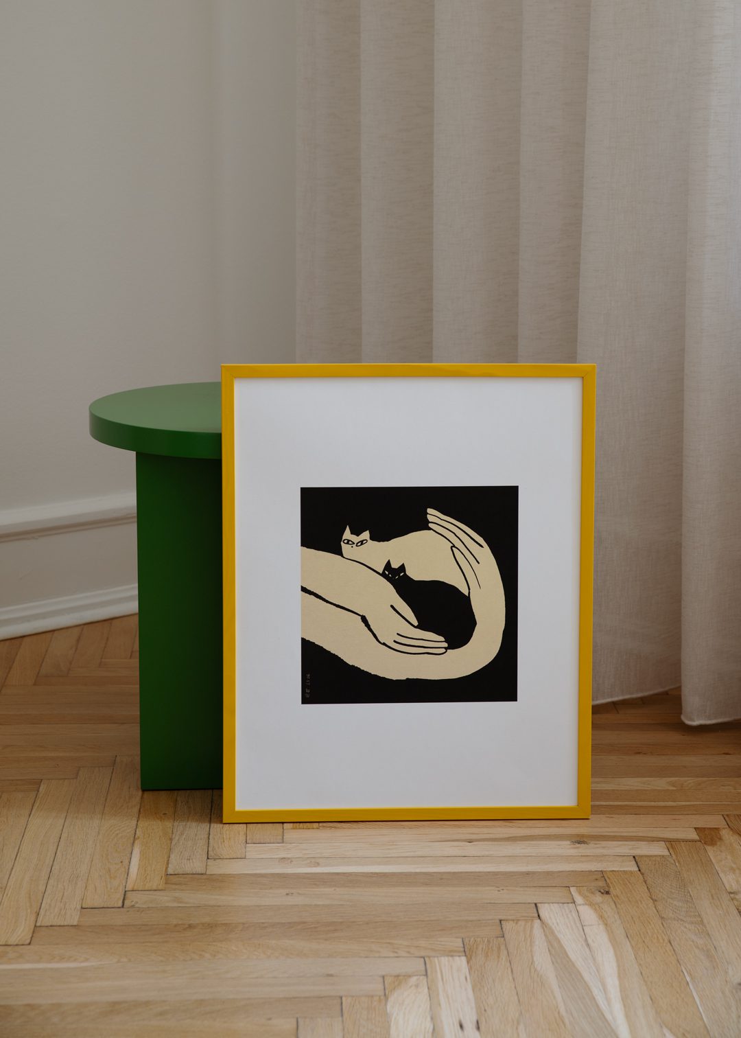 The Poster Club Kittens Poster 30x40 cm Katzen beige