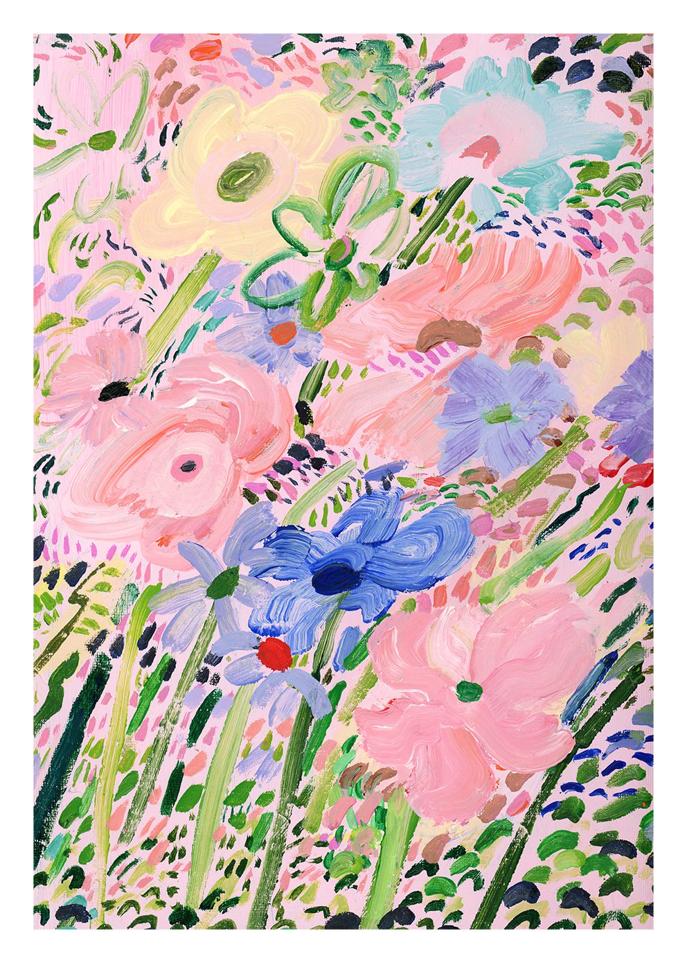 The Poster Club Summer Meadow Poster 30x40 cm Blumen
