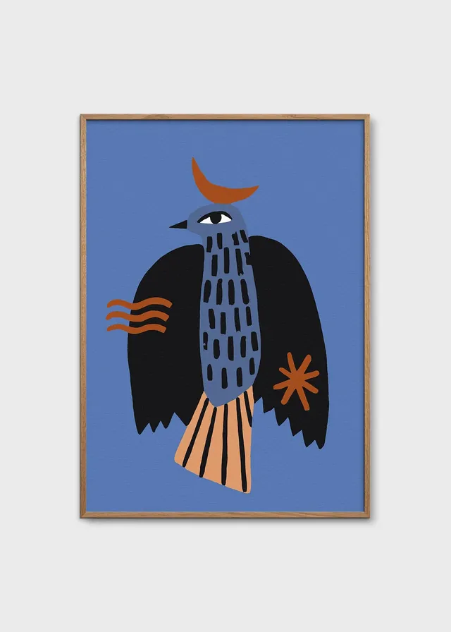 The Poster Club Art Prints Feeling Free Poster A4 Tiermotiv