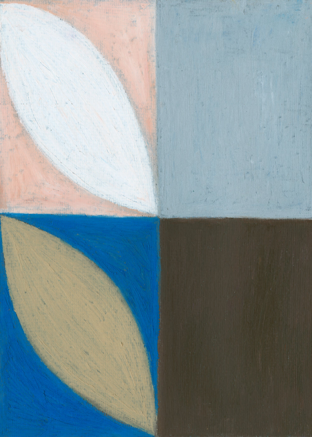 The Poster Club Still Air Poster 30x40 cm Blau