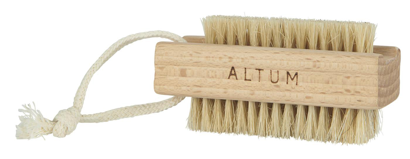 IB Laursen Altum Nagelbürste Holz 10cm 2er Set Naturhaar