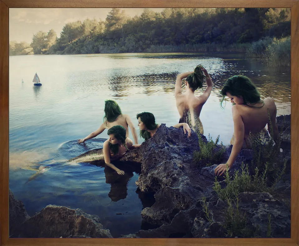 Mineheart Wall Art Upon The Rock Silent Songs Wandbild 30x41cm
