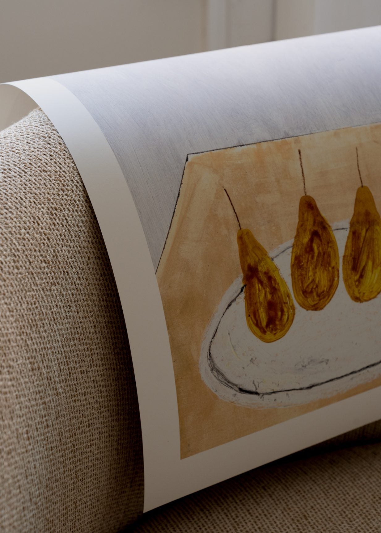 The Poster Club Art Prints Pears Poster 30x40 cm beige