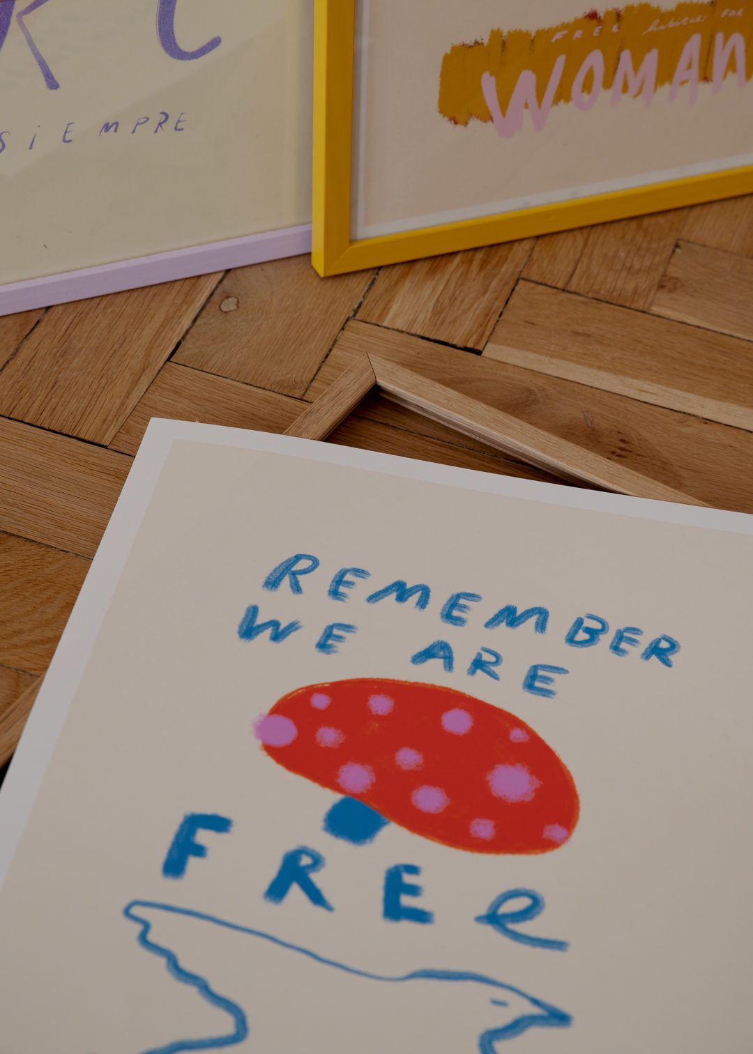 The Poster Club Remember You are Free Poster 30x40 cm abstrakt