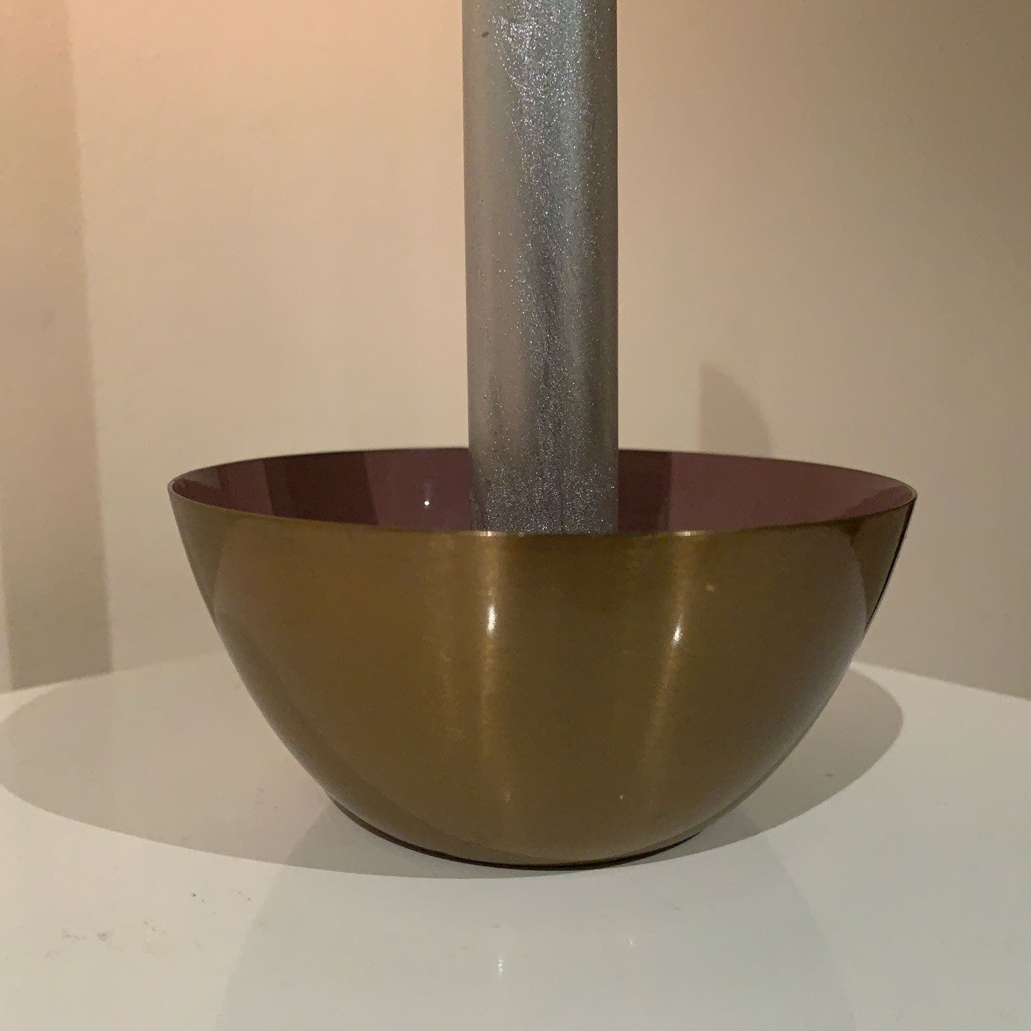 LS-LebenStil Neapel Kerzenständer Gold-Braun 3er Set Metall