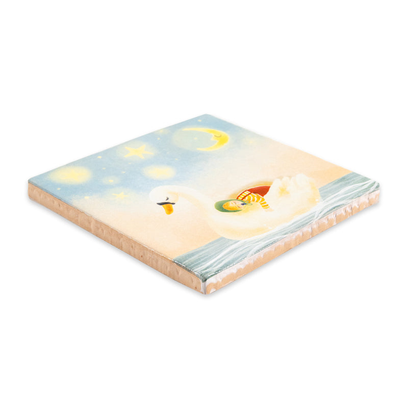 Storytiles Delft Blue Loaded with love Wandfliese S 10x10 cm Baby