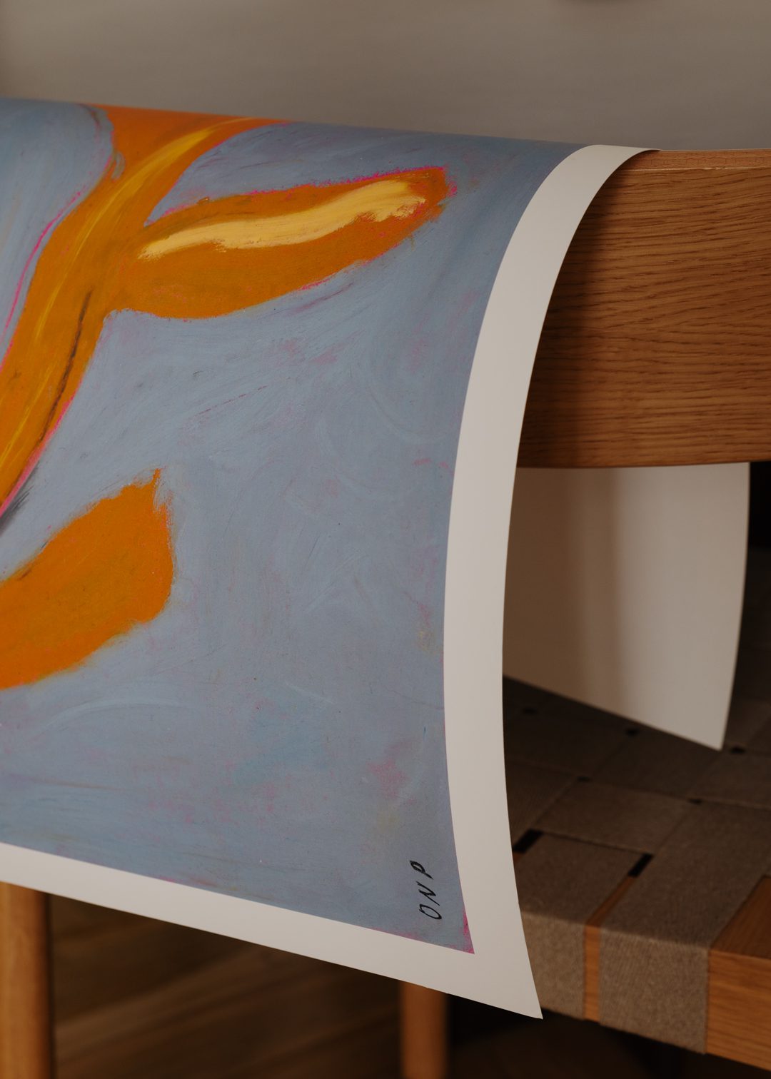The Poster Club Orange gren Poster 30x40 cm botanisch orange