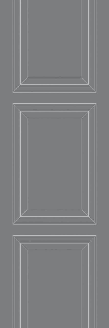Mineheart Outline Panel Tapete Grau Vlies 52cm x 10m