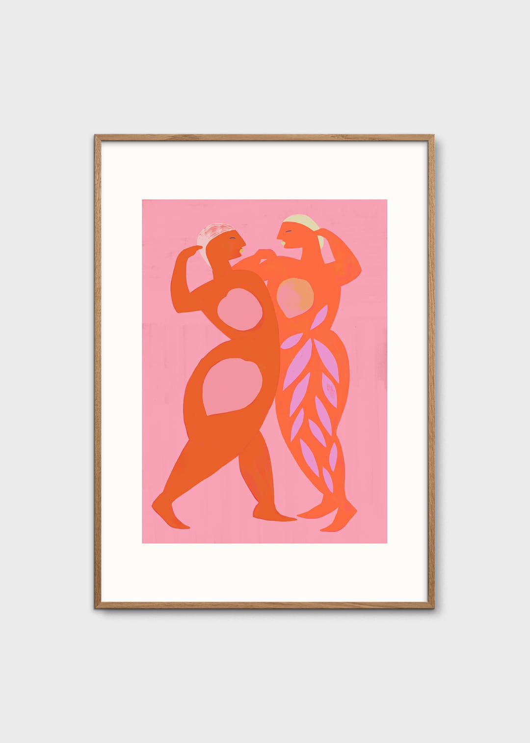 The Poster Club Art Prints Sisterhood Poster 30x40 rosa