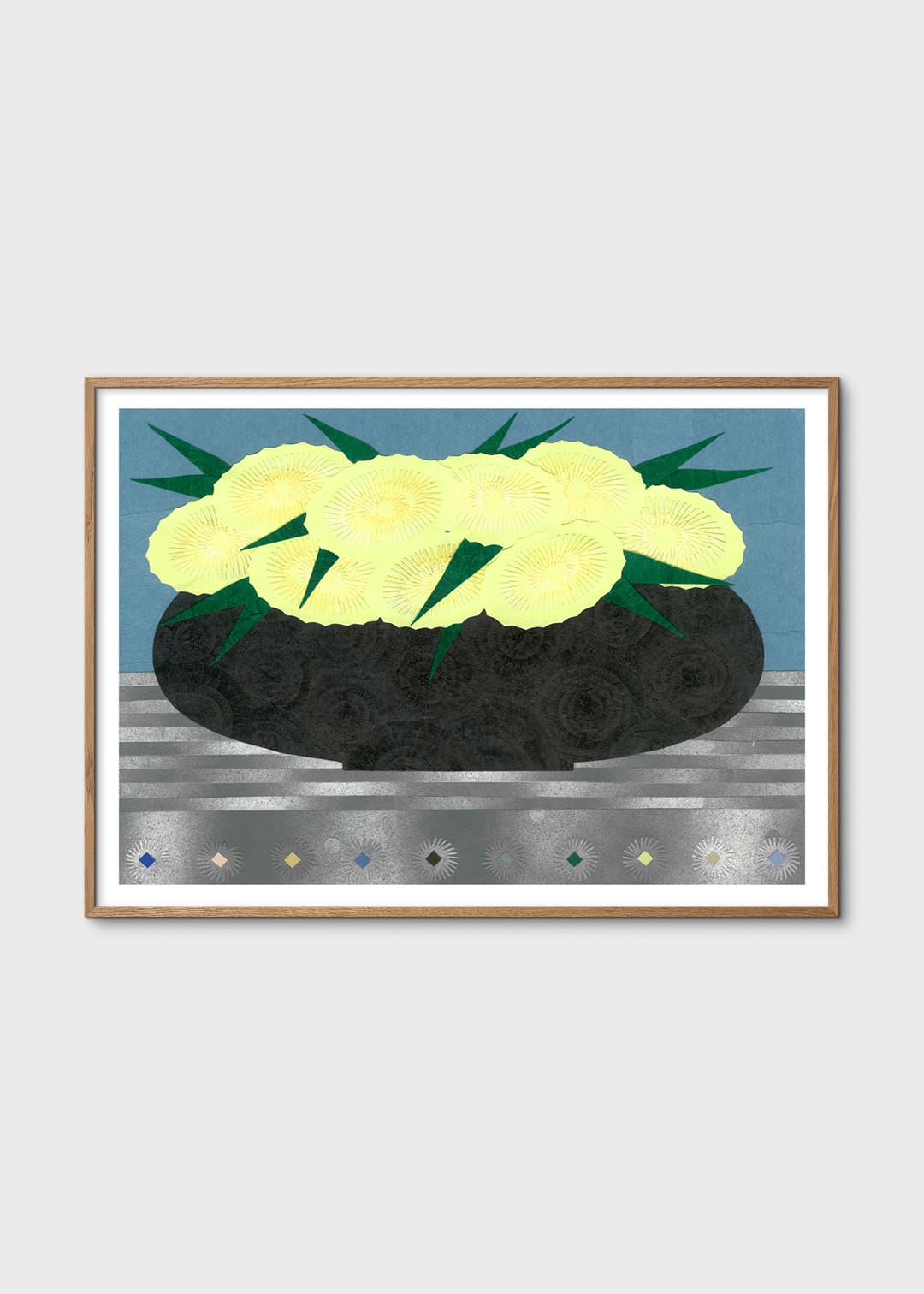 The Poster Club Art Prints Spirals 03 Poster 30x40 cm schwarz