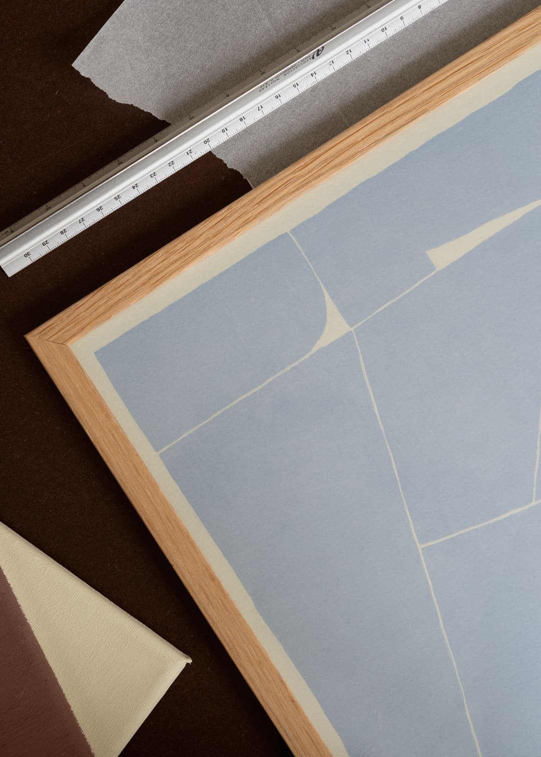 The Poster Club Art Prints 12PM Poster 30x40 cm beige
