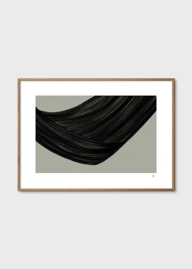 The Poster Club Art Prints Above Ground Poster 50x70 schwarz