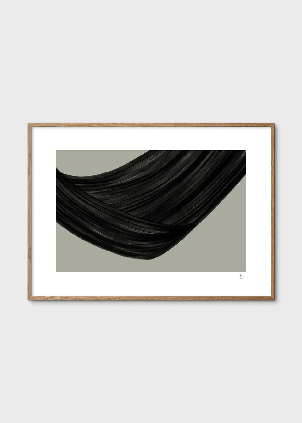 The Poster Club Art Prints Above Ground Poster 50x70 schwarz