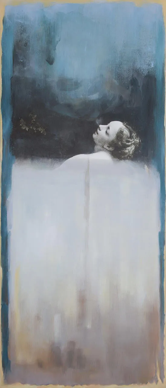 Mineheart The Cloud The Girl Gemälde Original 77x180cm