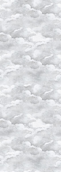 Mineheart Wallpaper Pale Grey Clouds Tapete Grau Wolken