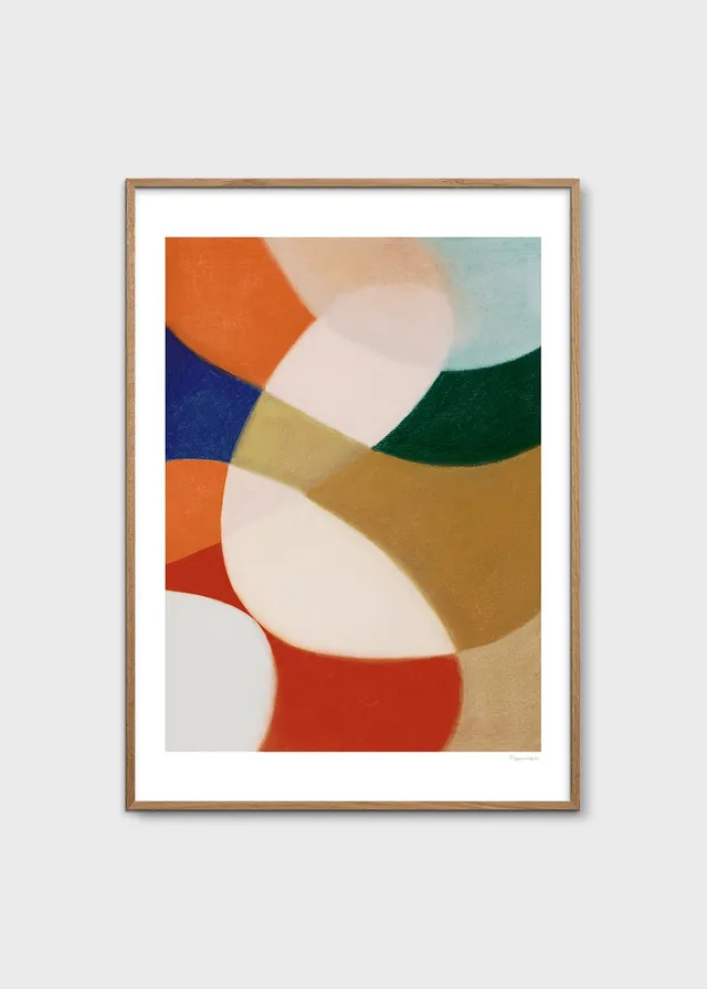 The Poster Club Art Prints Pearl Poster 30x40 cm beige