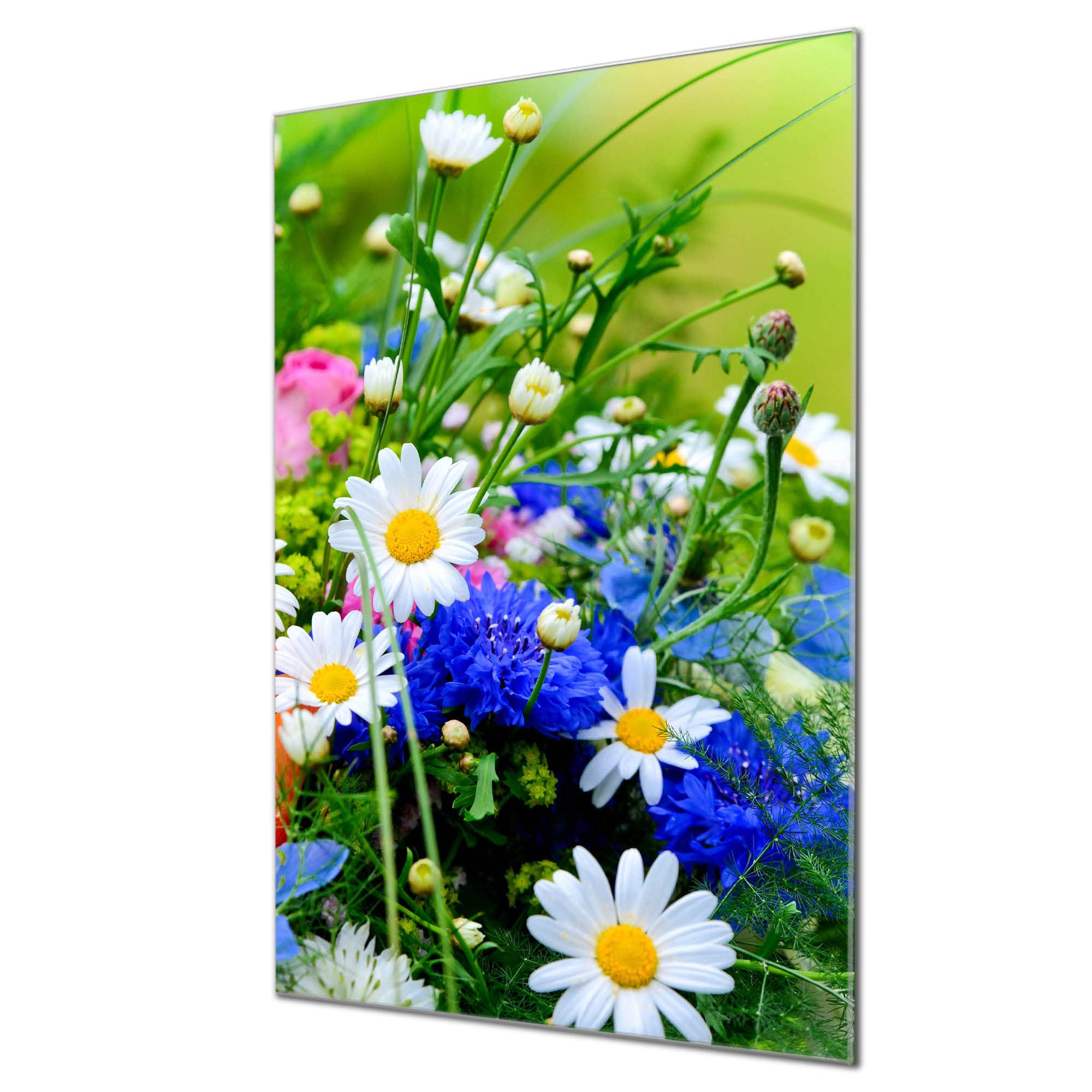 Banjado Magnettafel Brautstrauss Rosen Board 40x60 Glas
