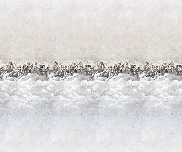 Mineheart In The Clouds Tapete Wolken A3 Muster glatt