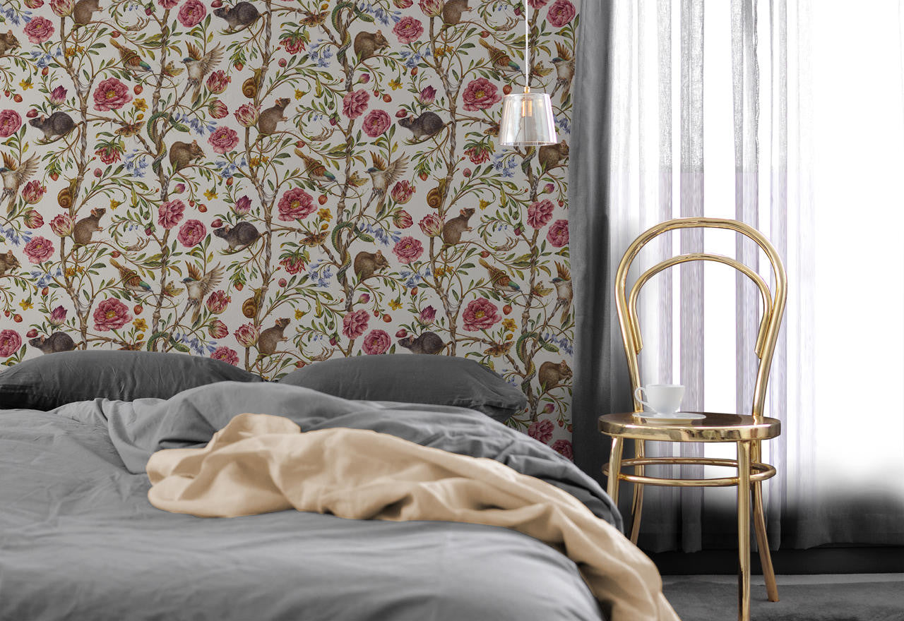 Mineheart Back to Nature Tapete Bunt Tapetenrolle