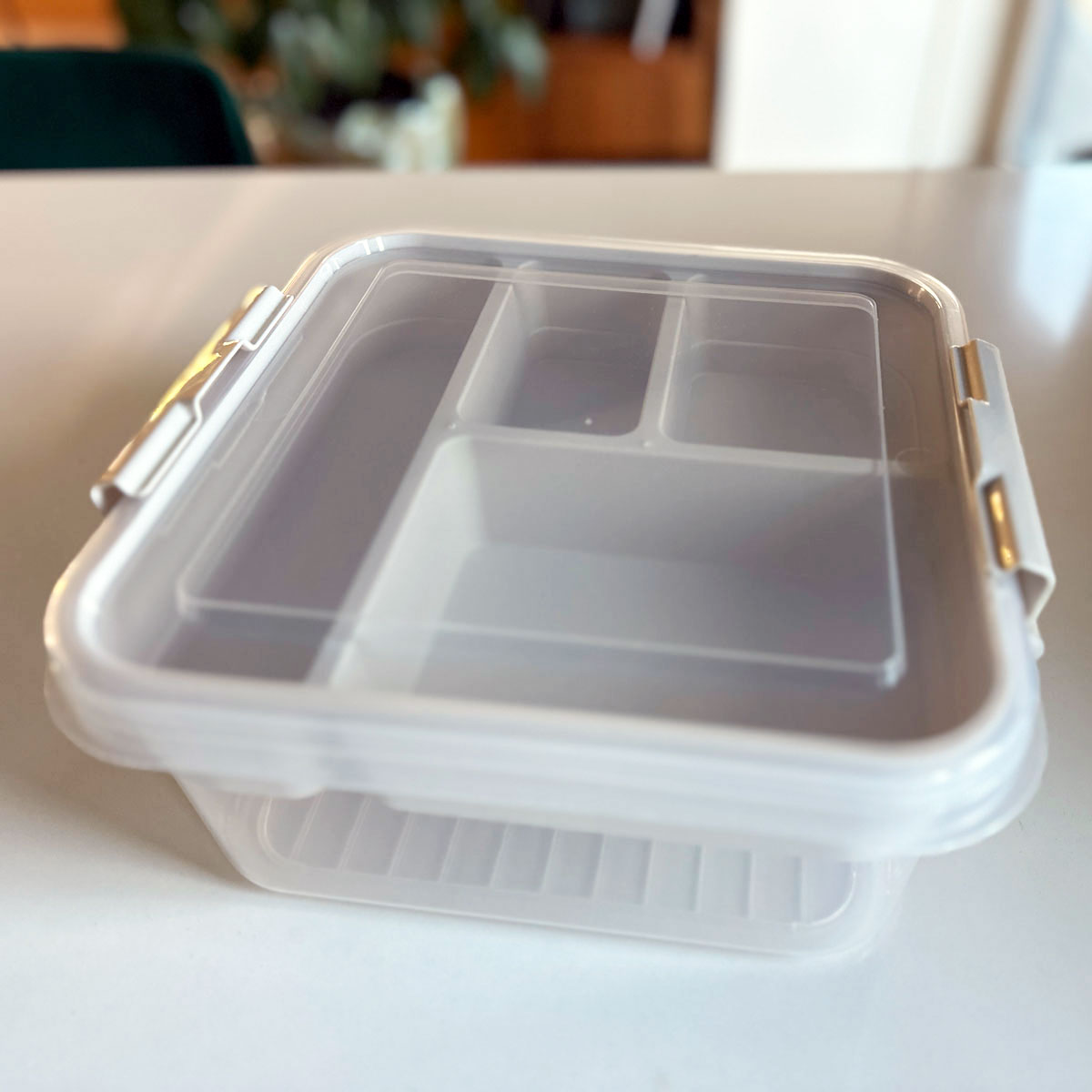 LS-LebenStil Sortierbox Aufbewahrungsbox 26cm beige