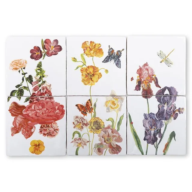 Storytiles Tile Tableaus Wildflowers Tableau Fliese S Blumen