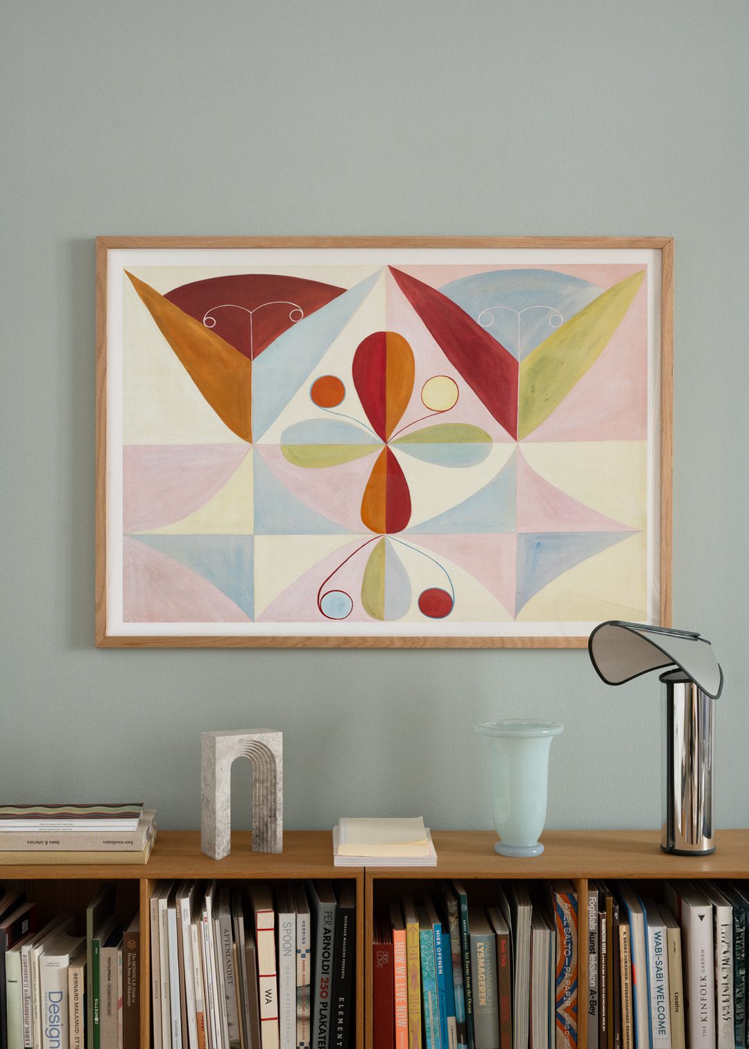 The Poster Club Art Prints Pluck a Flower Poster 50x70 cm bunt