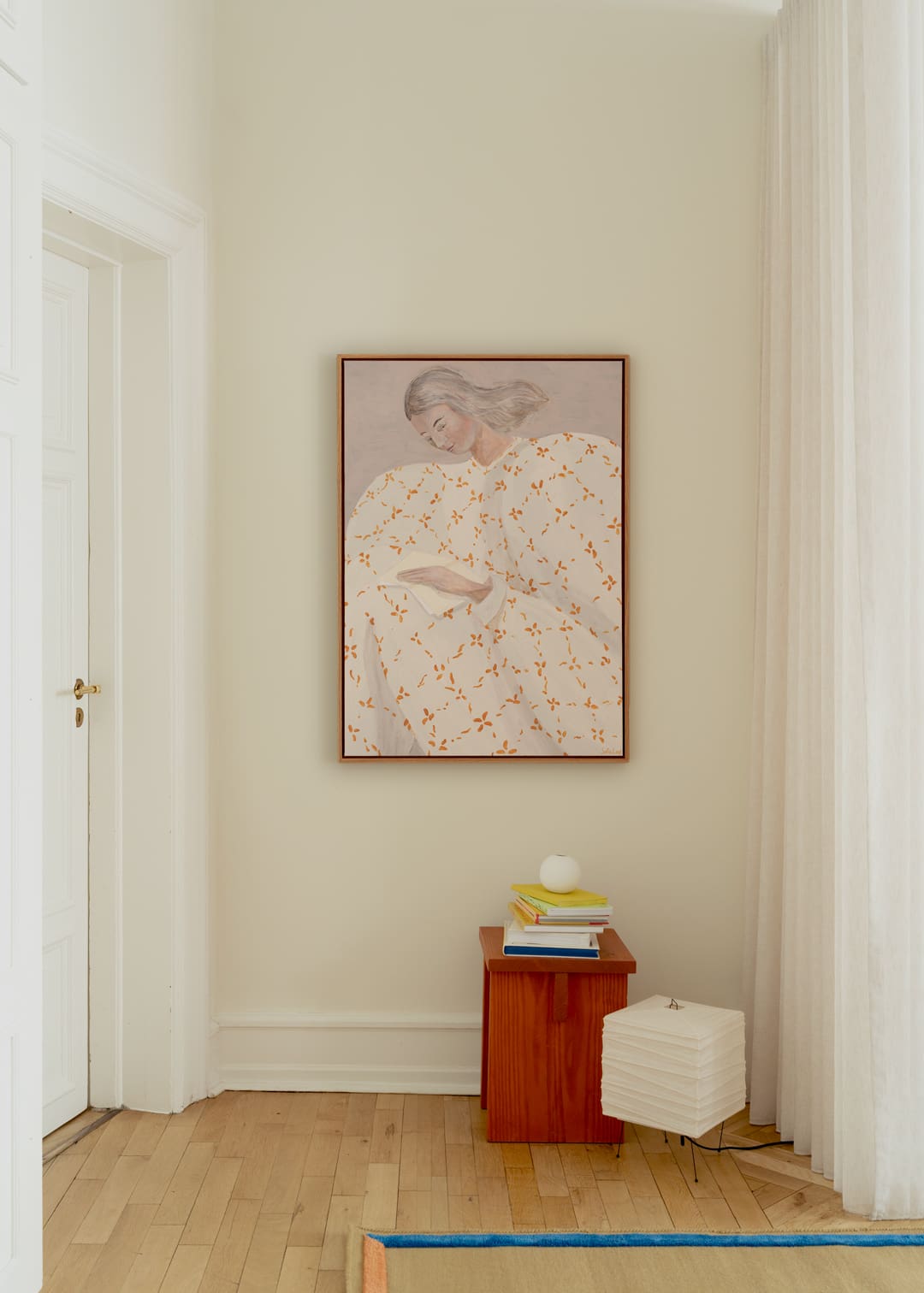 The Poster Club Secret Notes Leinwand 30x40 cm Beige