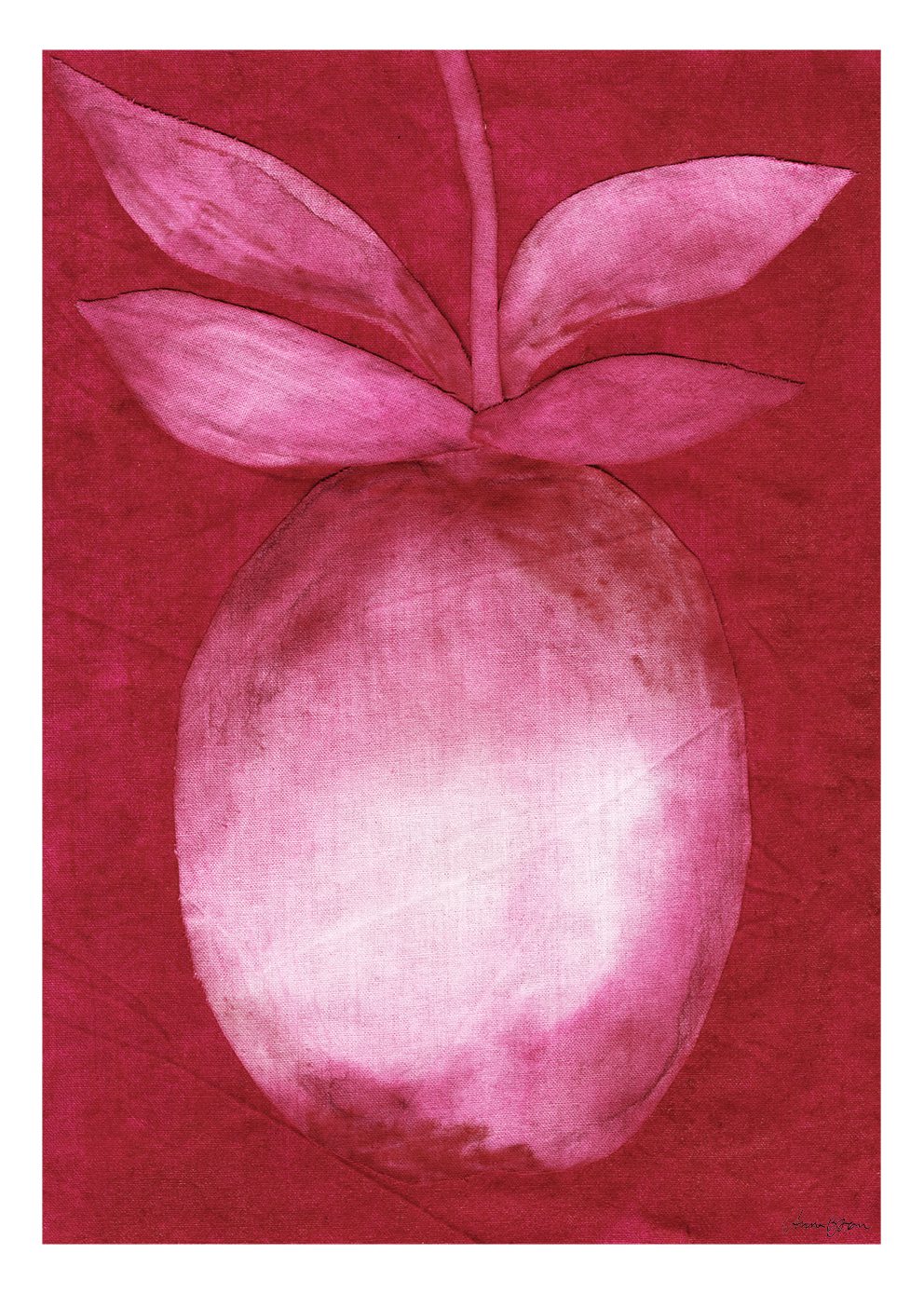 The Poster Club Art Prints Plum Poster 30x40 cm pflaume