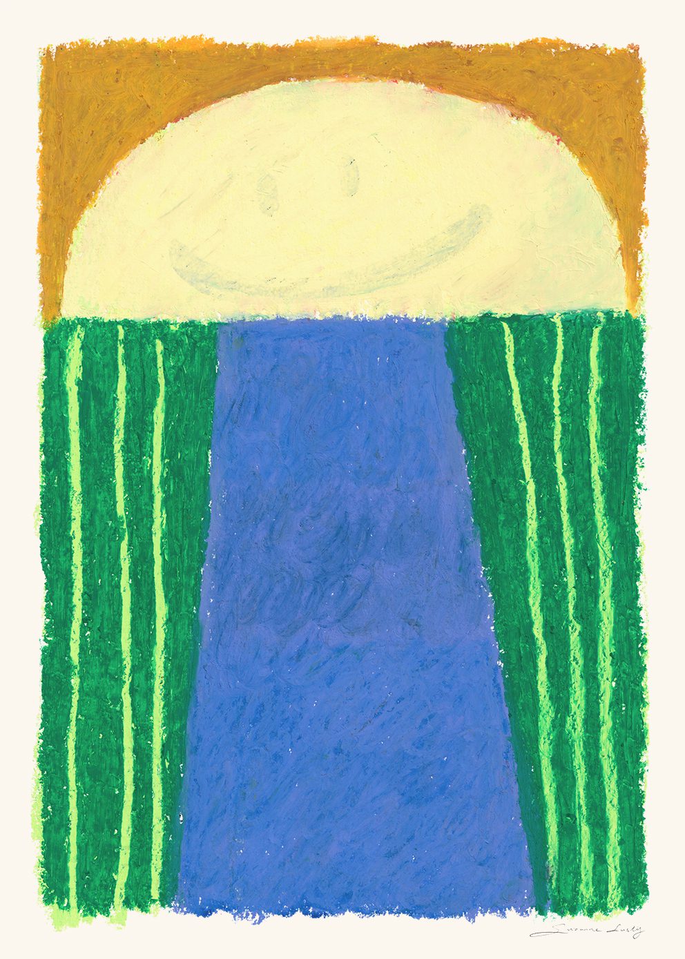 The Poster Club Art Prints Giggly Gills Poster A4 botanisch