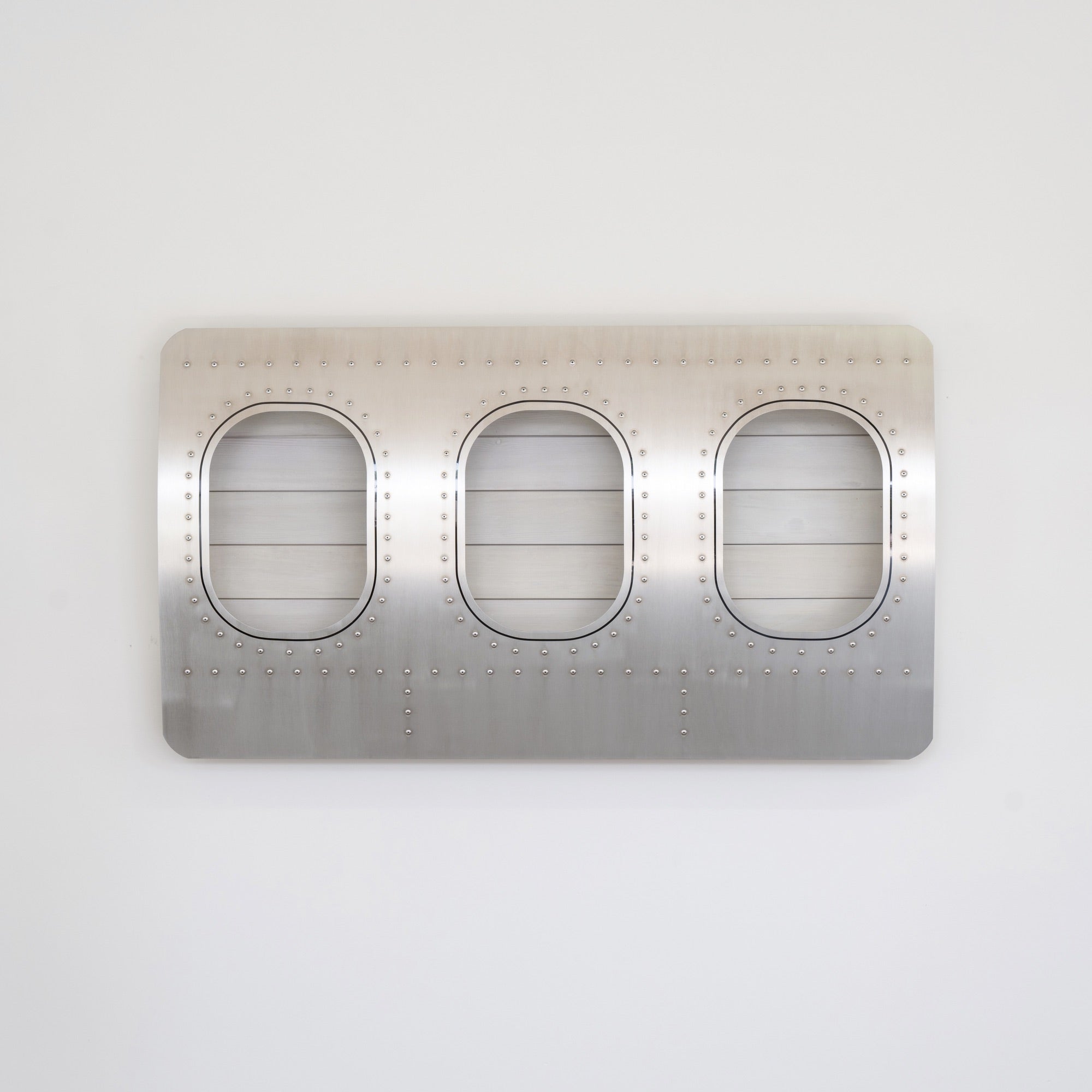 aircraftwindows Wall Bars 3er Wandbar Black Edition Alu