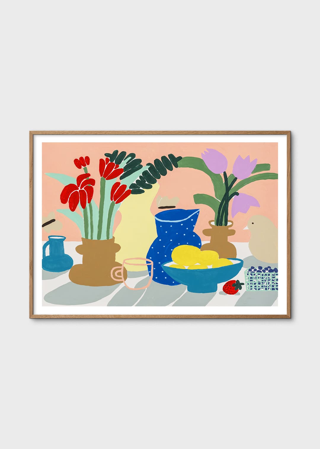 The Poster Club Table Setting Poster 30x40 cm Pastell