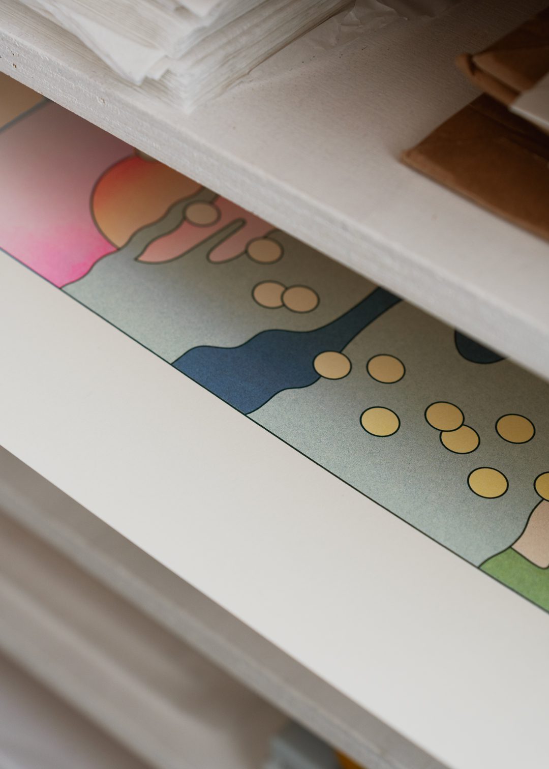 Hvass&Hannibal Moon Sea Kunstdruck A3 limitiert Auflage 40